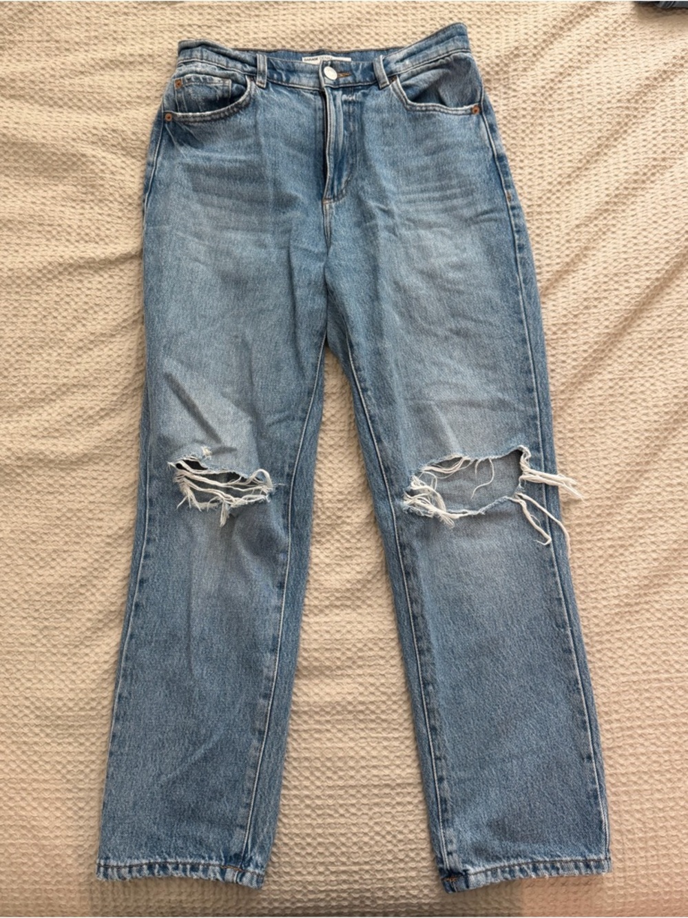 Garage Straight-Leg Jeans